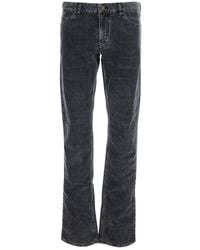 Isabel Marant - Trousers With Belt Loops And Back Logo Patch - Lyst