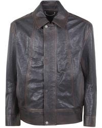 Golden Goose - "Journey M's" Bomber Jacket Prince Nappa Leather - Lyst