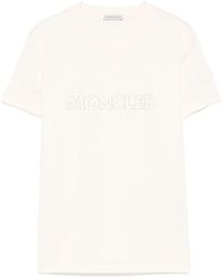 Moncler - Logo Cotton T-Shirt - Lyst