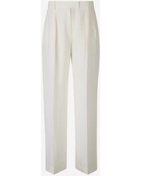 The Row - Antone Linen Trousers - Lyst