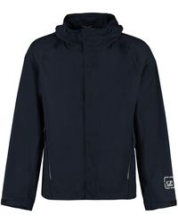 C.P. Company - Hooded Cotton Jacket - Lyst