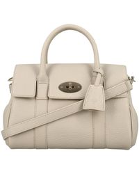Mulberry - Small Bayswater Satchel Hg - Lyst