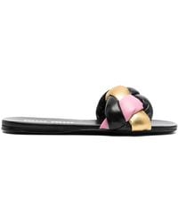 Miu Miu Flat sandals for Women - Up to 52% off at Lyst.com