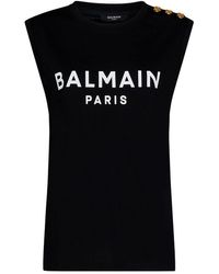 Balmain - T-Shirt - Lyst