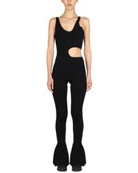 Stella McCartney Cut-out Sleeveless Jumpsuit - Black