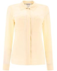 Max Mara - Silk Georgette Shirt - Lyst