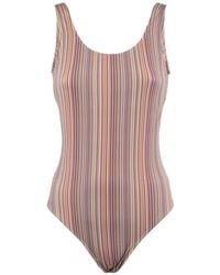 Paul Smith - One-Piece Swimsuit 'Signature Stripe' - Lyst
