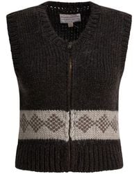 Filson - Wool Vest With Zipper - Lyst