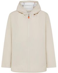 Save The Duck - Flared Dawa Jacket With Logo - Lyst