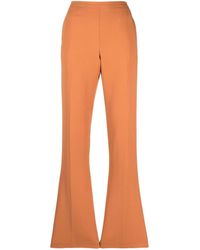 Forte Forte - Forte_forte Stretch Cady Crepe Low Waist Pants Clothing - Lyst