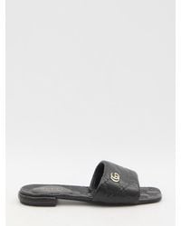 Gucci - Gg Slide Sandals - Lyst