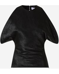 McQueen - Draped Armhole Top - Lyst