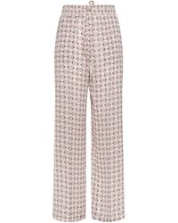 Seventy - Printed Trousers - Lyst