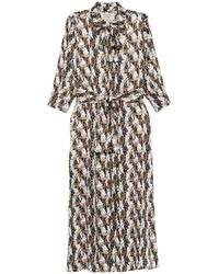 ALESSANDRO ENRIQUEZ - Printed Shirtdress - Lyst