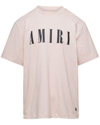 Amiri - Crew Neck T-Shirt Iin Cotton - Lyst