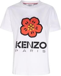 KENZO - Cotton Boke Flower T-shirt - Lyst