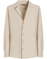 Dolce & Gabbana - Shirt With Peak Lapels - Lyst