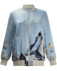 SLEEP NO MORE - "Zermatt" Silk Down Jacket - Lyst