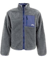 Stussy - "Sherpa" Reversible Jacket - Lyst