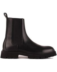 COPENHAGEN - Smooth Leather Low Chelsea Ankle Boots - Lyst