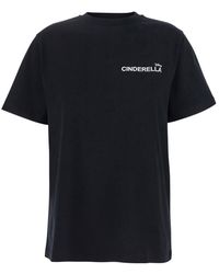 Coperni - 'Cinderella' T-Shirt With Logo Printed On The Front And Print On The Back - Lyst