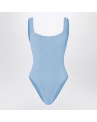 Hunza G - Square One-Piece Swimsuit - Lyst