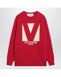 Valentino Garavani - Sweatshirt With Chez Print - Lyst