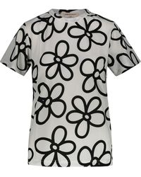 Comme des Garçons - All-over Floral Print T-shirt Clothing - Lyst