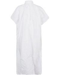 Liviana Conti - Cotton Blend Shirt Dress - Lyst