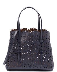 Alaïa - Mina 25 Small Leather Handbag - Lyst