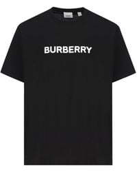 Burberry - Oversized Logo T-shirt - Lyst