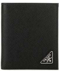 Prada - Leather Wallet - Lyst