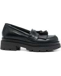 P.A.R.O.S.H. - 45Mm Tassel-Detail Leather Loafers - Lyst