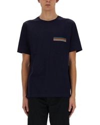 Paul Smith - T-Shirt With Logo - Lyst