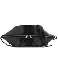 Jil Sander - Medium Shoulder Bag In Brushed Leather - Lyst