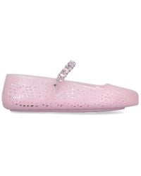 Jimmy Choo - Mary Jane Jelly" Ballerinas - Lyst