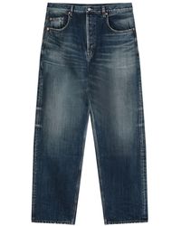 Saint Laurent - High-Rise Denim Jeans - Lyst