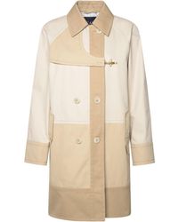 Fay - Double-Breasted Trench Coat - Lyst