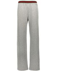 Gucci - Web Tape Joggers - Lyst