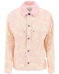 Burberry - Cotton Workwear Style Jacket - Lyst