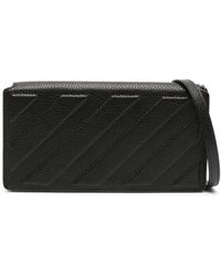 Off-White c/o Virgil Abloh - Pebbled Leather Clutch - Lyst