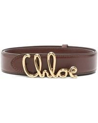 Chloé - Iconic" Leather Belt - Lyst
