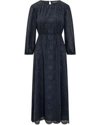 Ba&sh - Dress With English Embroidery - Lyst