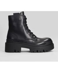 Ash - Noah Combat Boots - Lyst