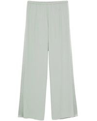 Forte Forte - Matte Anvers Satin Regular Waist Smoking Pants - Lyst
