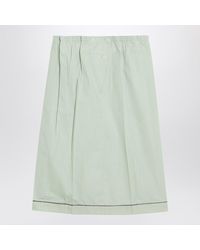 Prada - Aqua-Coloured Skirt - Lyst