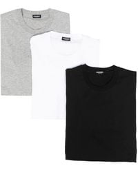 DSquared² - Cotton Stretch T-Shirt Tri-Pack - Lyst