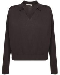 Incotex - Crewneck Polo Sweater - Lyst