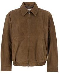 DUNST - Jacket With Two Front Pockets And Distressed Effect - Lyst