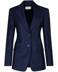 Sportmax - 'Benares' Wool Blend Blazer - Lyst